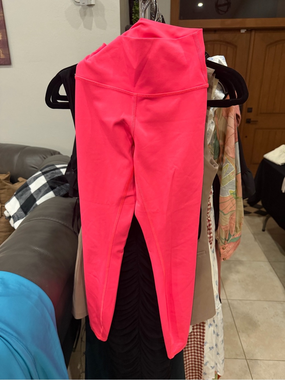ALO Yoga High-Rise Hot Pink Leggings